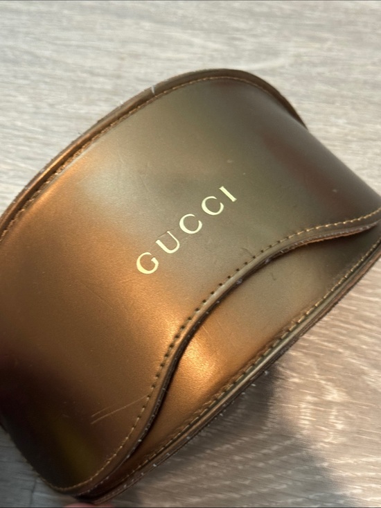 Gucci Pink Crystal-Embellished Logo Sunglasses main image 4